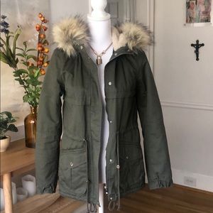 H&M parka coat